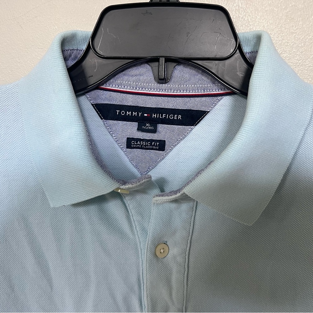 Tommy Hilfiger Men’s classic polo shirt size XL lightly used - Picture 4 of 14